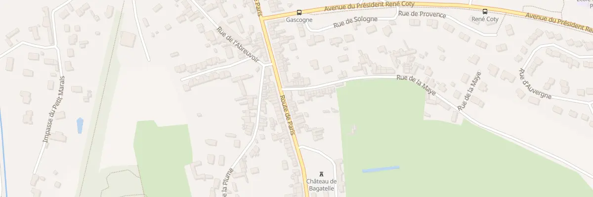 Plan du 101 Rte de Paris à Abbeville
