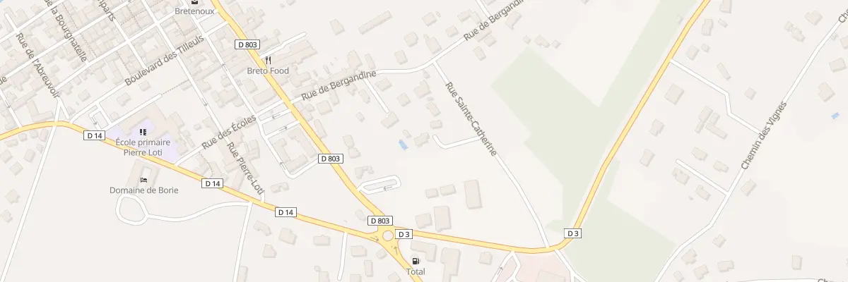 Plan du 5667 Bergandine à Bretenoux