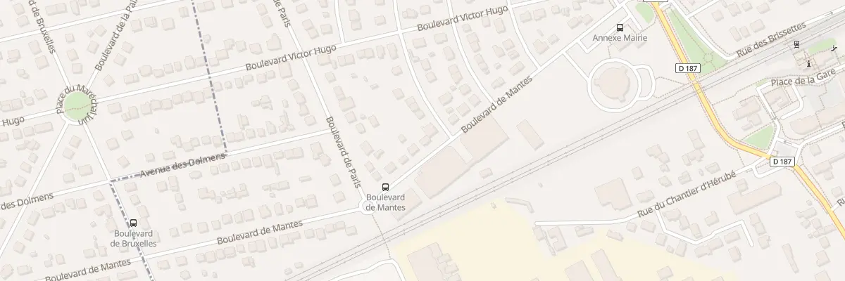 Plan du 26 Bd de Mantes à Aubergenville