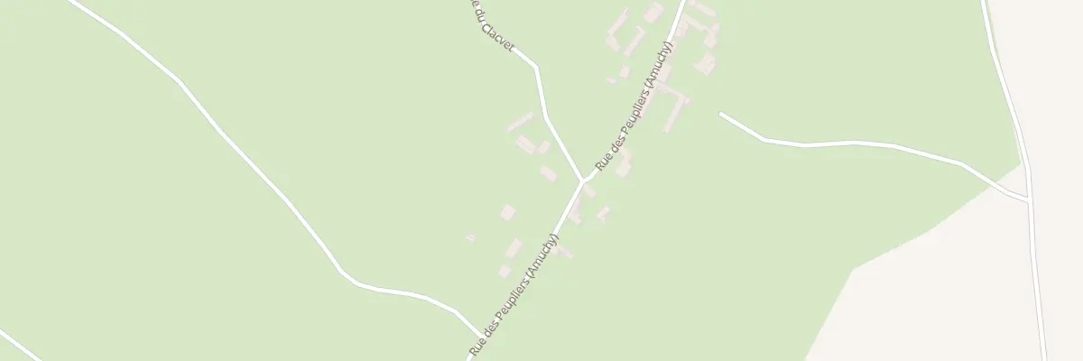 Plan du 2T Rue du Clacvet à Senantes