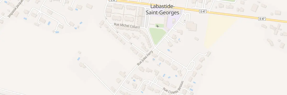 Plan du 17 Rue Lucie Aubrac à Labastide-Saint-Georges