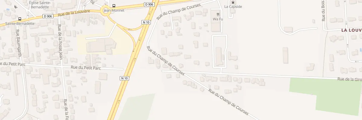 Plan du 3 Rue de la Giroderie à Rambouillet