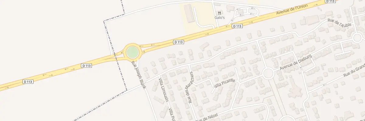 Plan du 20 Rue des Moissonneurs à Aubergenville