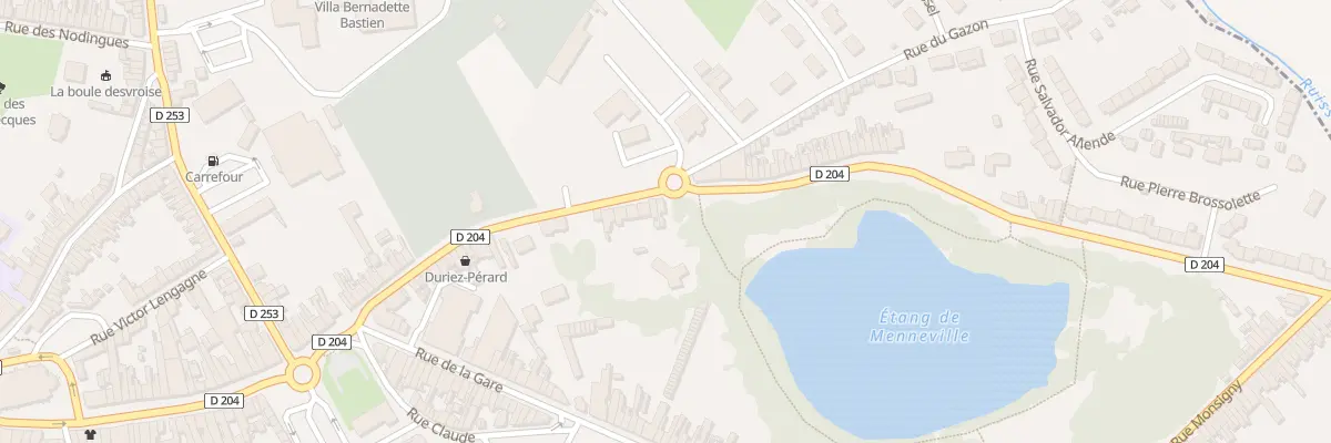 Plan du 38 Rue Rodolphe Minguet à Desvres