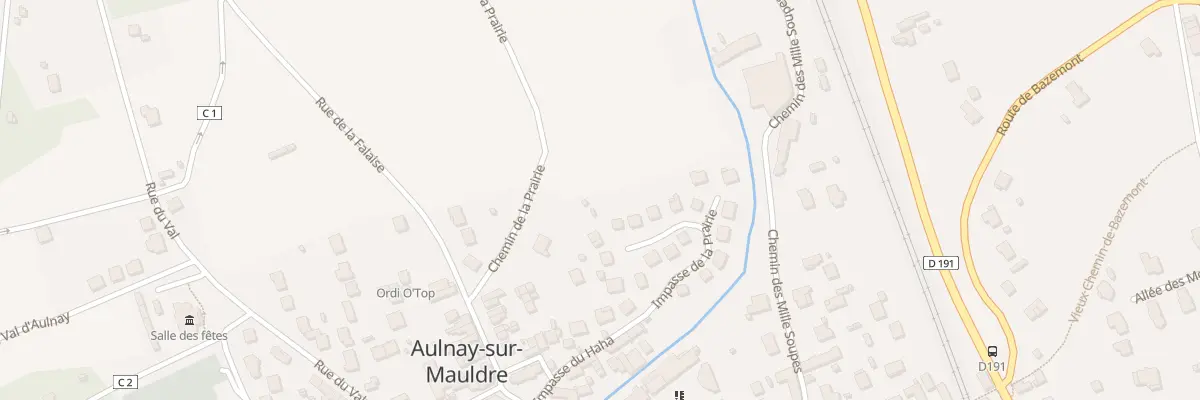 Plan du 24 Imp de la Prairie à Aulnay-sur-Mauldre