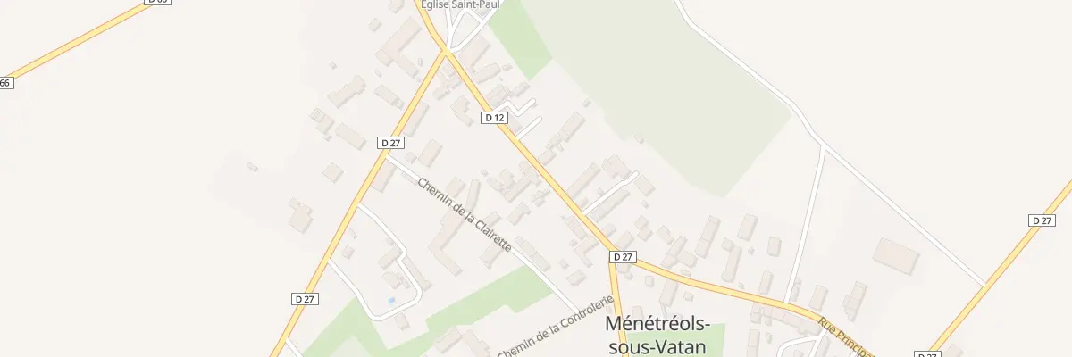 Plan du 6 Rue Principale à Ménétréols-sous-Vatan