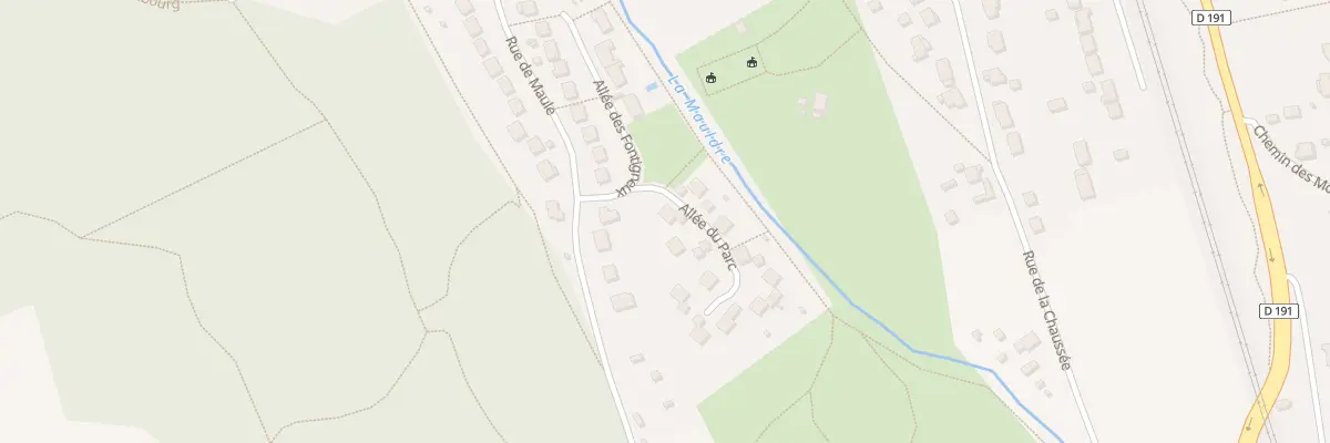 Plan du 1 All du Parc à Aulnay-sur-Mauldre