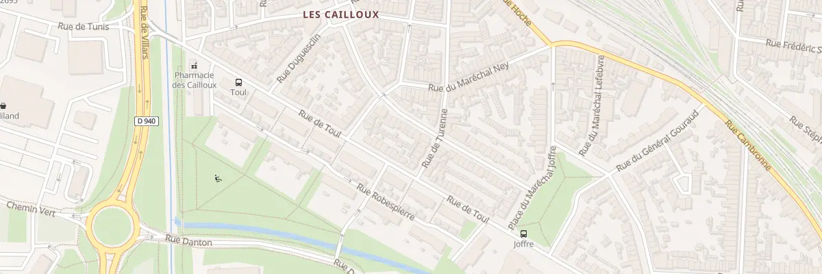 Plan du 34 Rue du Mal Kellermann à Calais