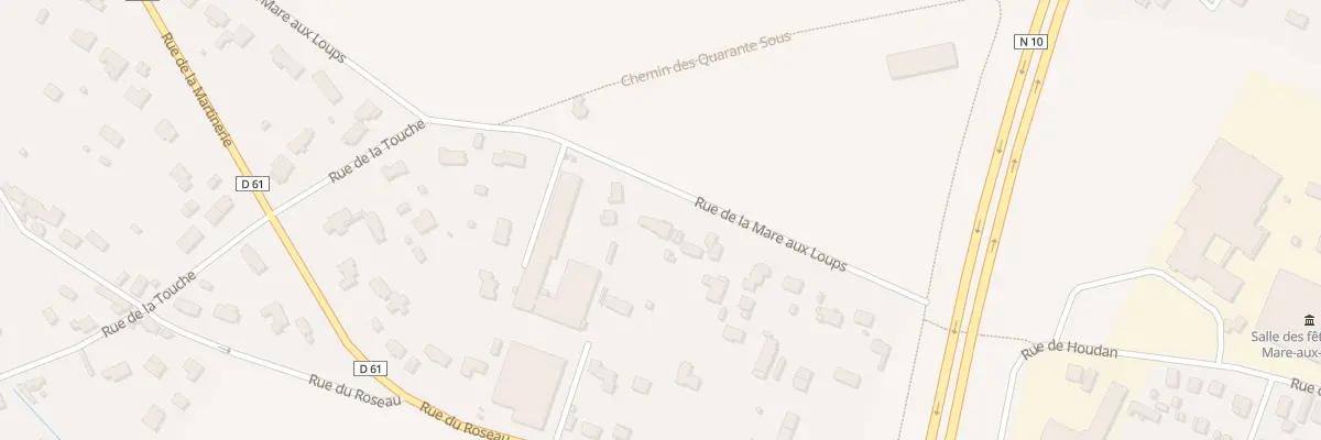 Plan du 15 Rue de la Mare aux Loups au Perray-en-Yvelines