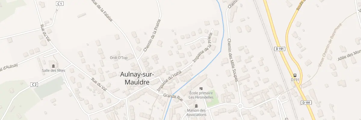 Plan du 5 Imp du Haha à Aulnay-sur-Mauldre
