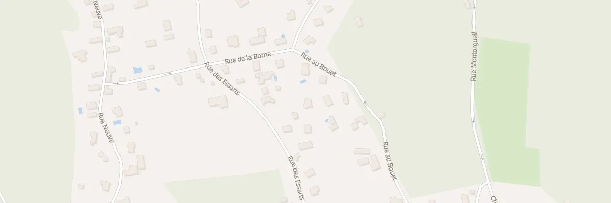 Plan du 2B Rue au Bouet aux Mesnuls