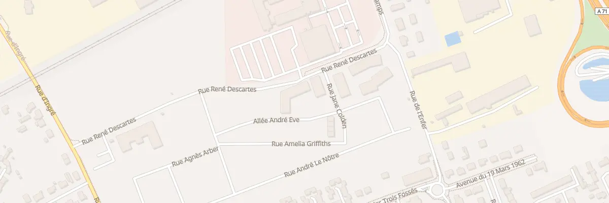 Plan du 2 Rue Jane Colden à La Chapelle-Saint-Mesmin