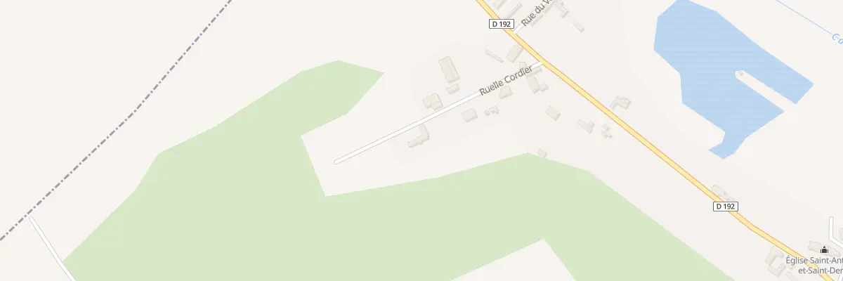 Plan du 8 Rle Cordier à Dominois
