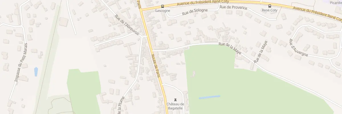 Plan du 14 Rue de la Maye à Abbeville