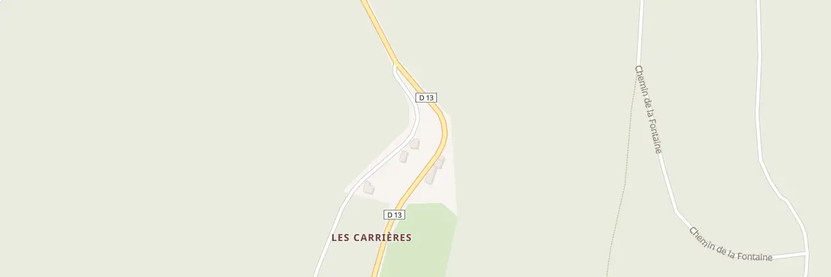 Plan du 5036 Les Carrières à Soubrebost