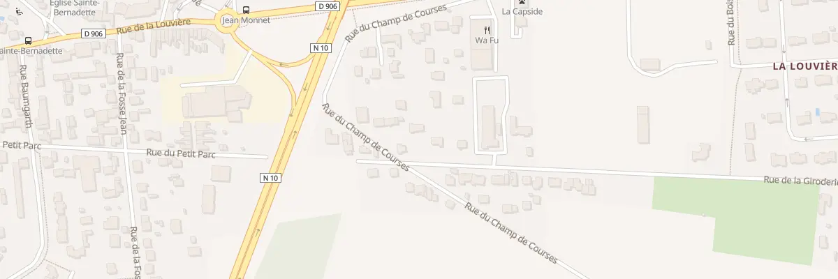 Plan du 5 Rue de la Giroderie à Rambouillet