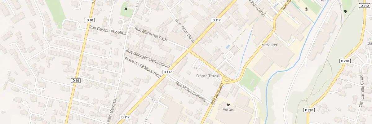 Plan du 3 Av Léon Blum à Lavelanet