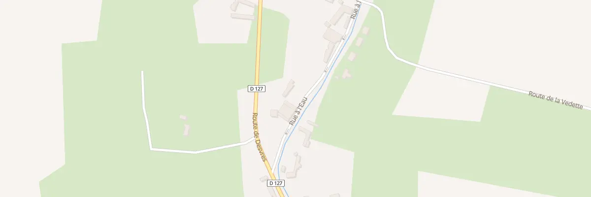 Plan du 11 Rue a l’Eau à Doudeauville