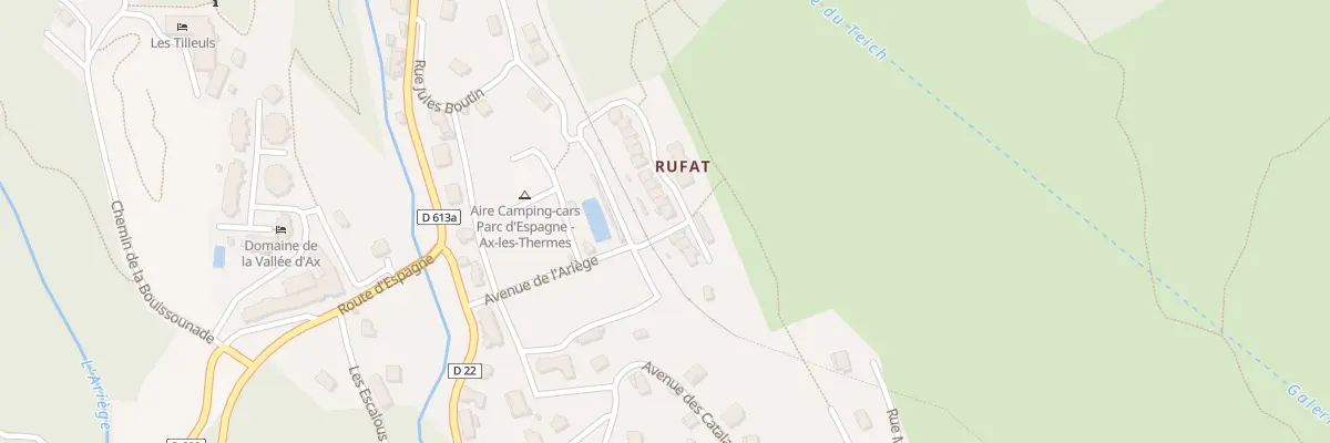 Plan du 4 Rue Sybille Baille à Ax-les-Thermes