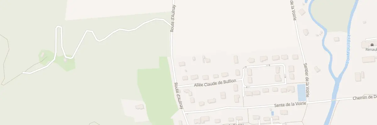 Plan du 5146 Rte d’Aulnay à Maule