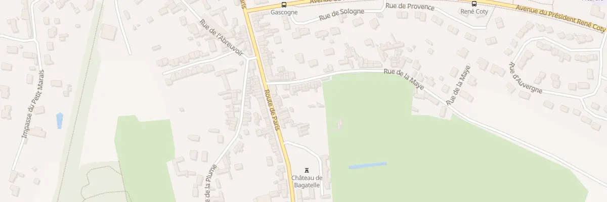 Plan du 16 Rue de la Maye à Abbeville