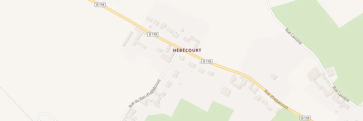 Plan du 491 Rue d’Hébécourt à Saulchoy