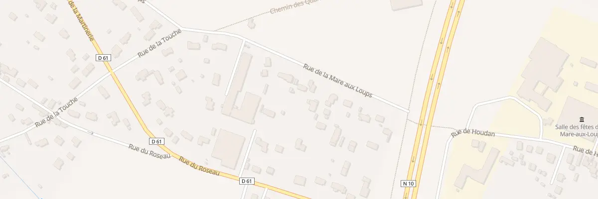 Plan du 11 Rue de la Mare aux Loups au Perray-en-Yvelines