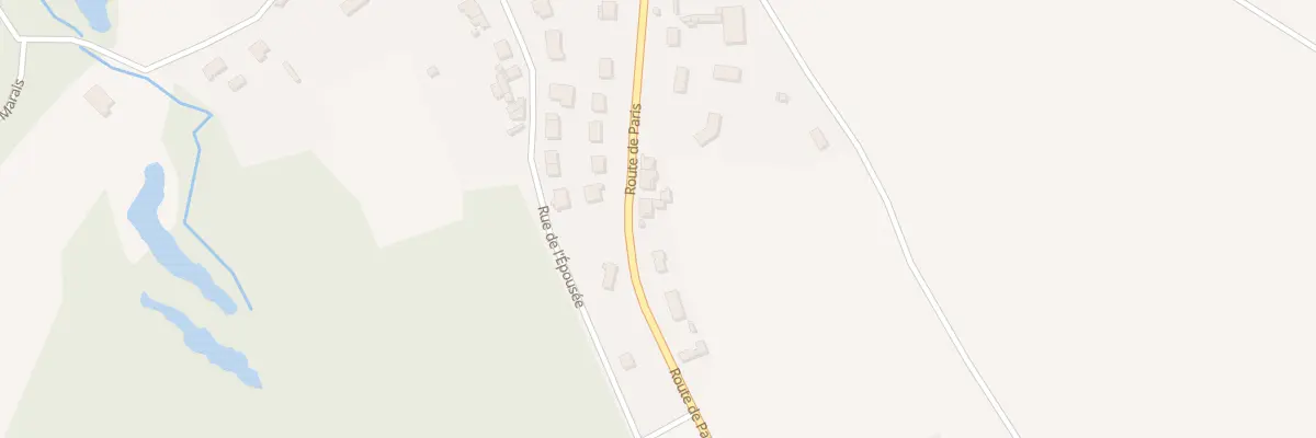 Plan du 205 Rte de Paris à Abbeville