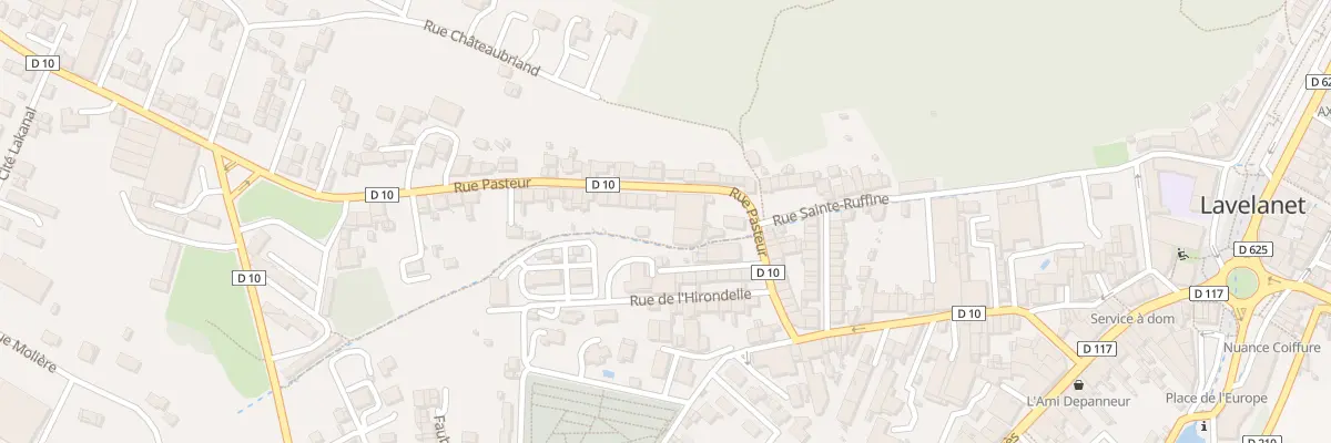 Plan du 5 Rue du Marechal Joffre à Lavelanet