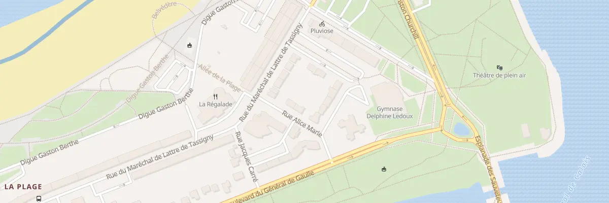 Plan du 86 Rue Alice Marie à Calais