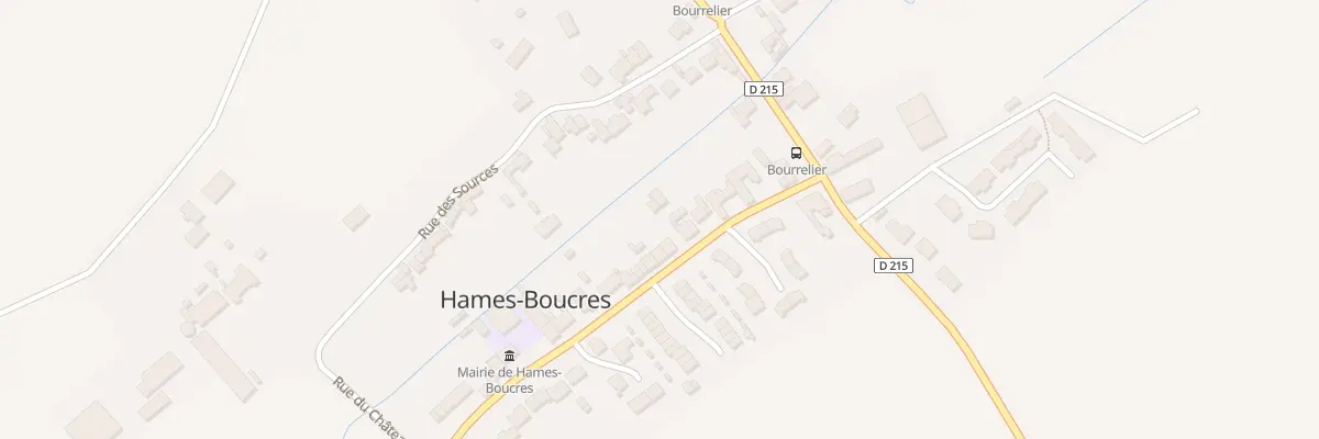 Plan du 104 Rue de l’Église à Hames-Boucres