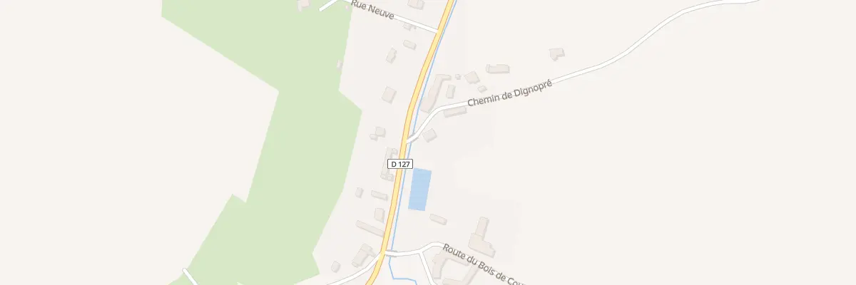 Plan du 34 Rte de Desvres à Doudeauville