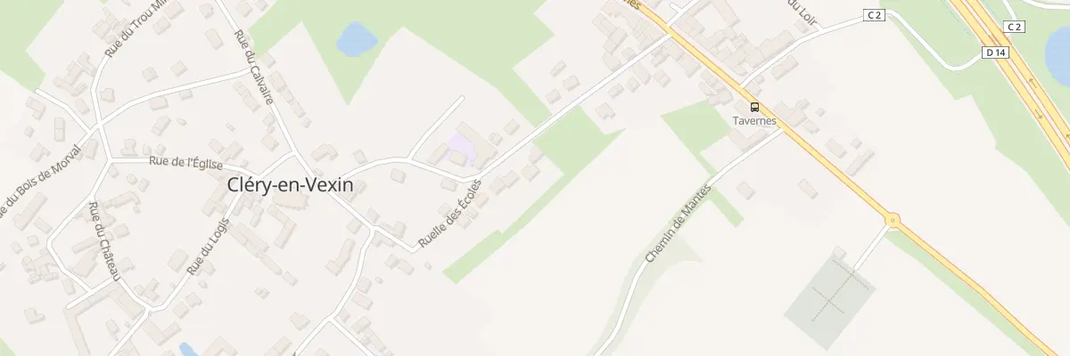 Plan du 13 Rue de la Fontaine d’Ascot à Cléry-en-Vexin