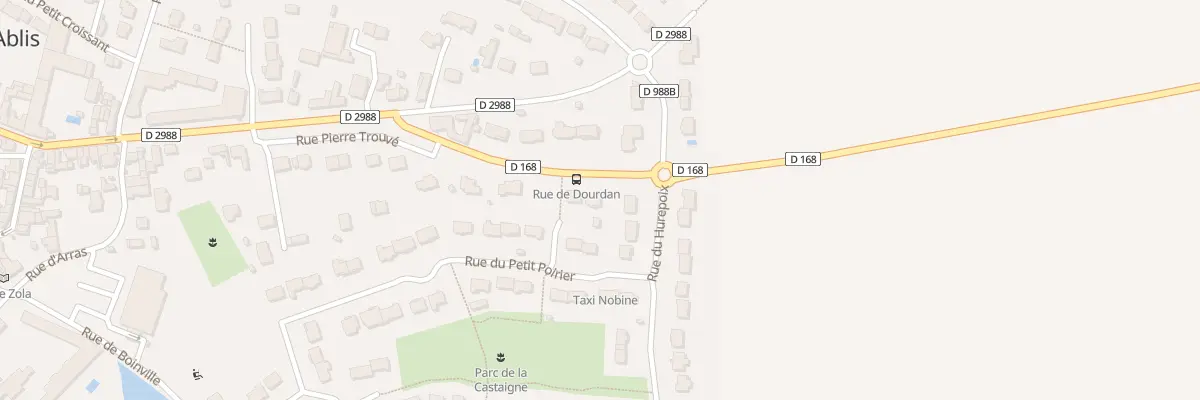 Plan du 2 Sen de la Marnière à Ablis