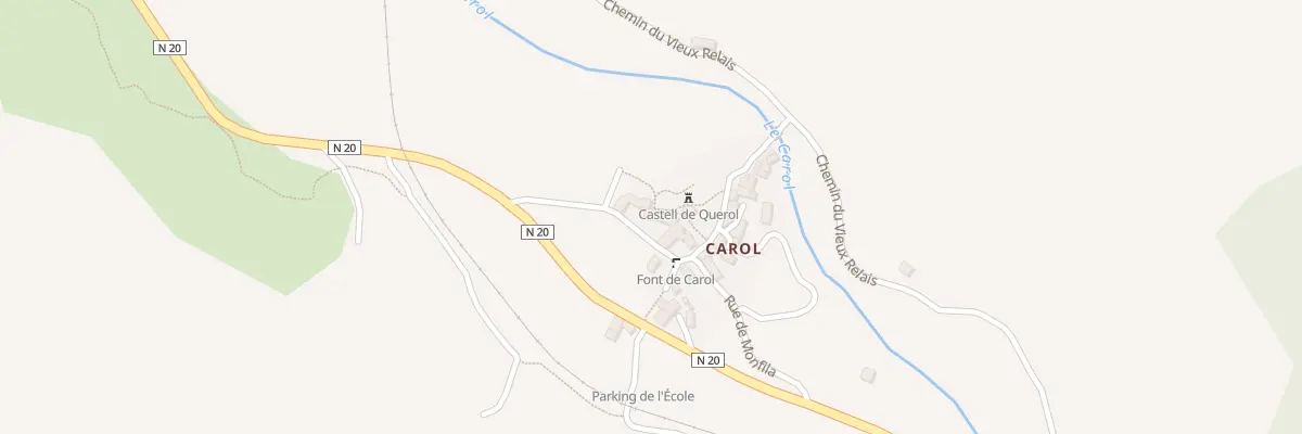 Plan du 87 Carol à Porta