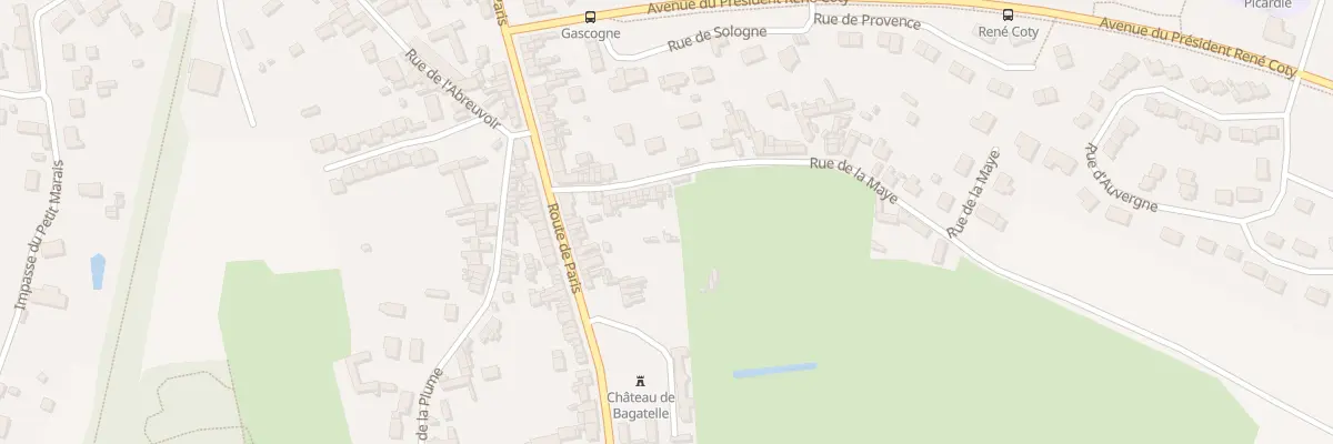 Plan du 26 Rue de la Maye à Abbeville