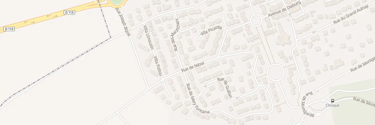 Plan du 2 Rue des Maraîchers à Aubergenville