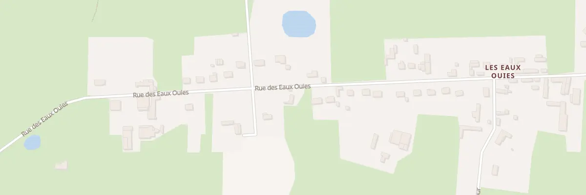 Plan du 20 Rue des Eaux Ouies à Cuigy-en-Bray