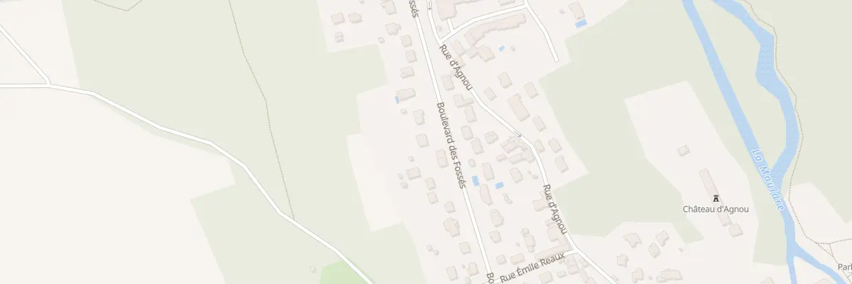 Plan du 59 Bd des Fossés à Maule