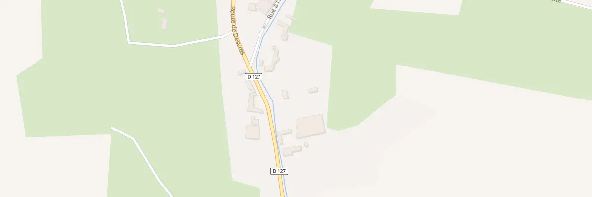 Plan du 80 Rte de Desvres à Doudeauville