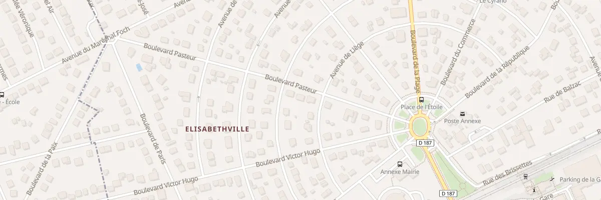 Plan du 11 Bd Pasteur à Aubergenville