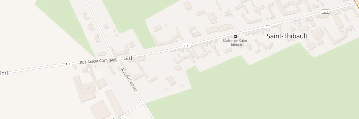 Plan du 43 Rue Anicet Corniquet à Saint-Thibault