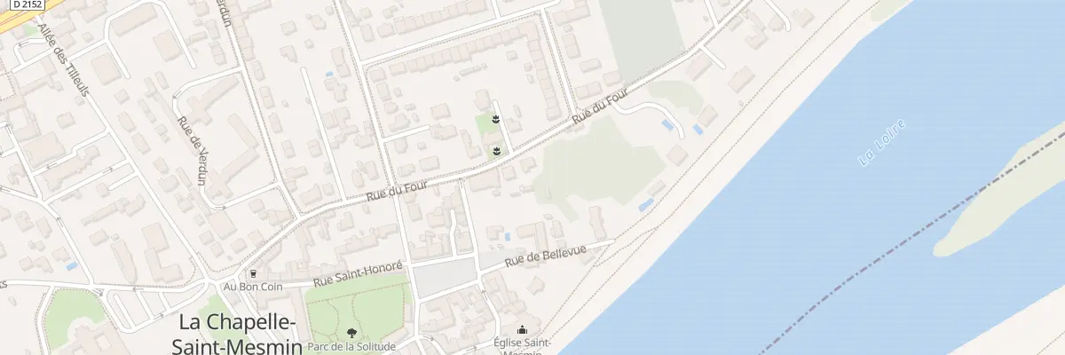 Plan du 23 Rue du Four à La Chapelle-Saint-Mesmin