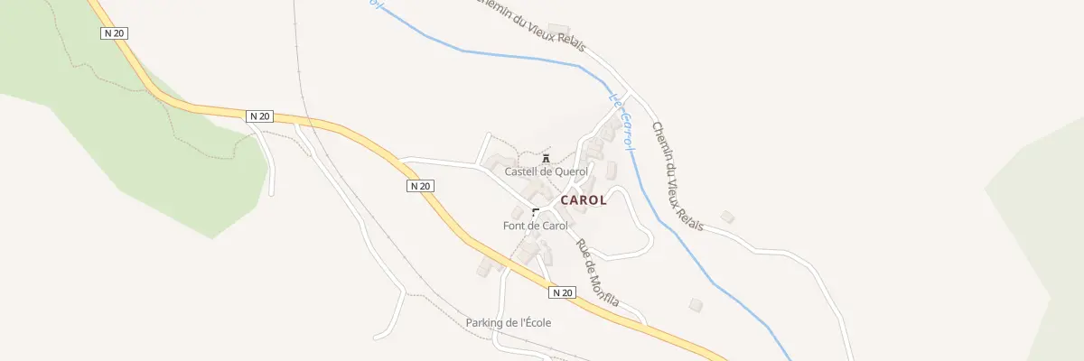 Plan du 92 Carol à Porta