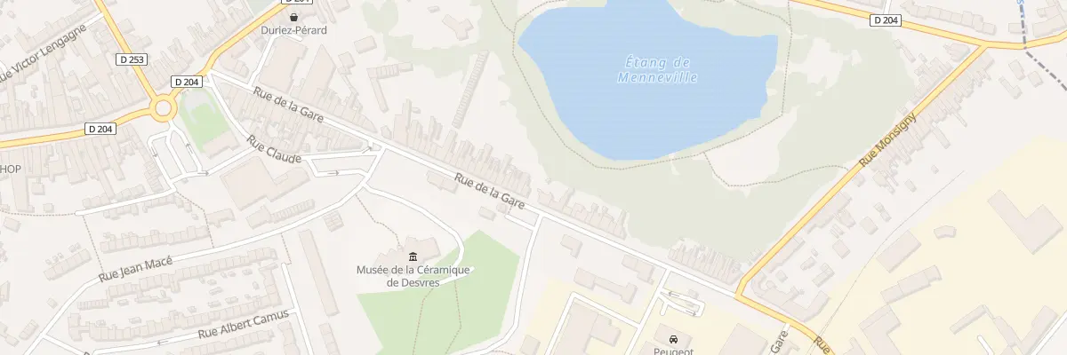 Plan du 77 Rue de la Gare à Desvres