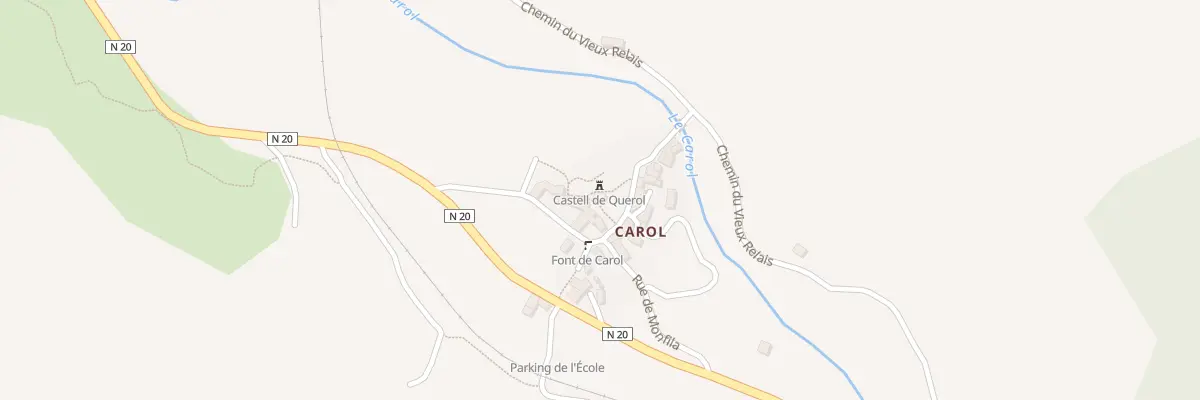 Plan du 93 Carol à Porta