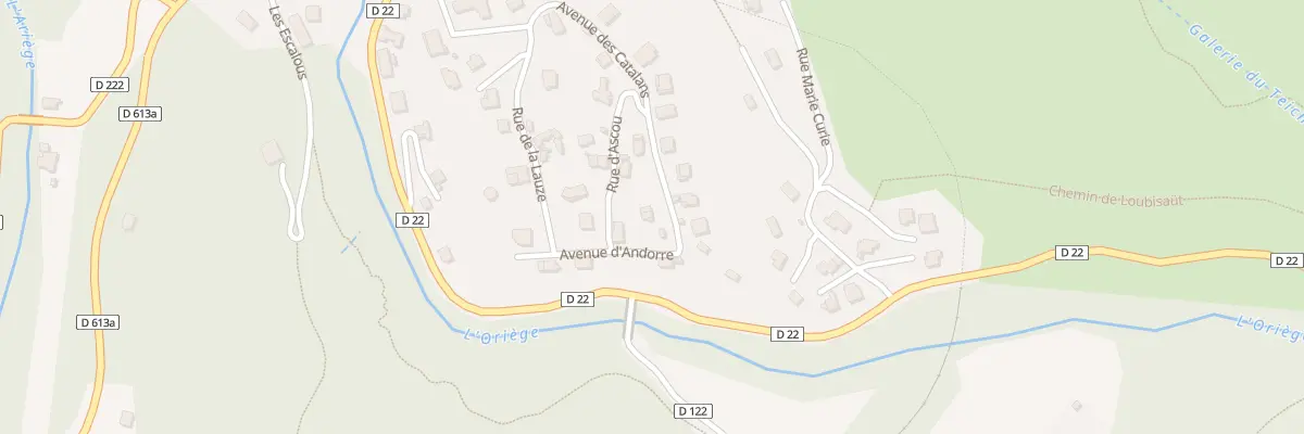 Plan du 5 Av de l’Andorre à Ax-les-Thermes