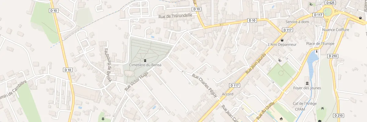 Plan du 4 Rue Charles Péguy à Lavelanet