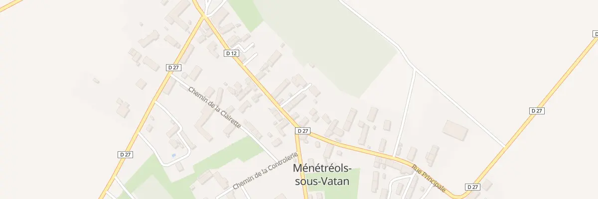 Plan du 2 La Carree à Ménétréols-sous-Vatan
