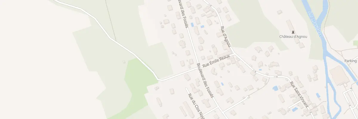 Plan du 47 Bd des Fossés à Maule